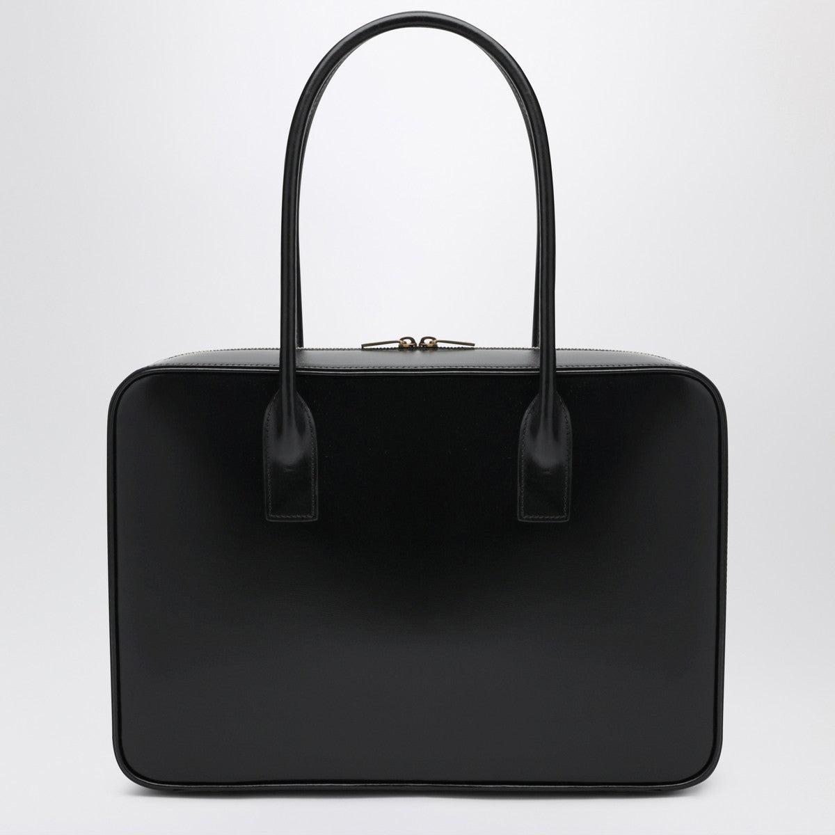 Saint Laurent Black Sac De Jour bowling bag