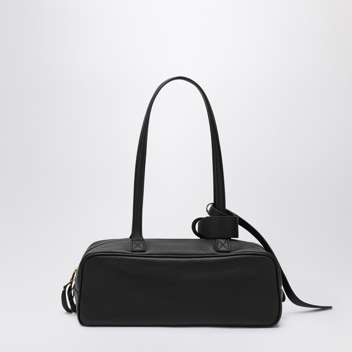 Balenciaga Small black Carrie bowling bag