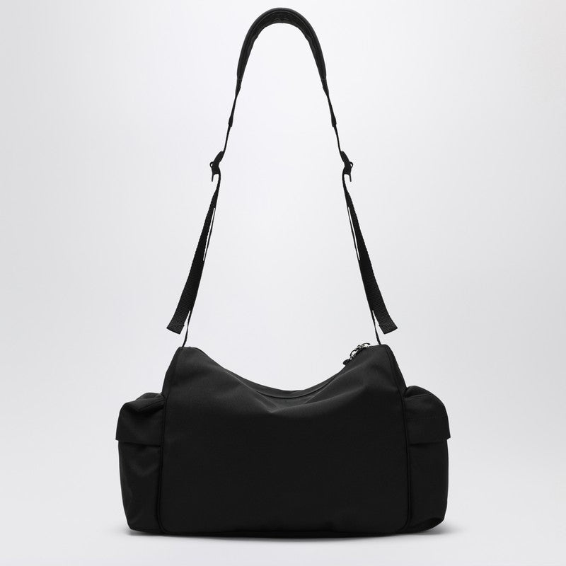 Balenciaga Small black nylon travel bag