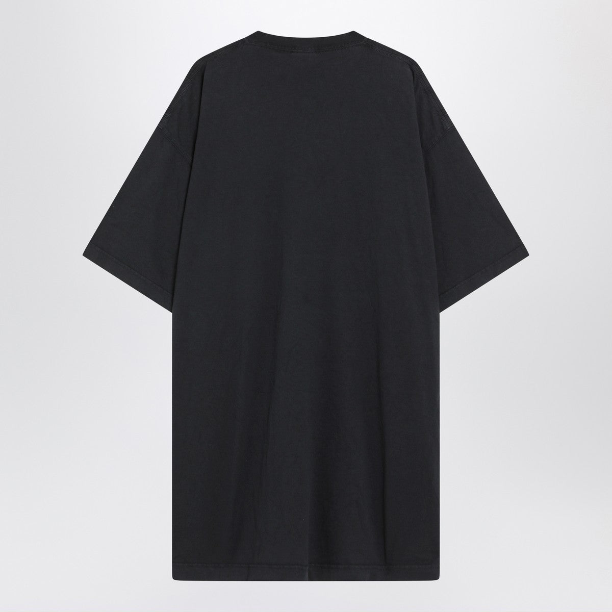Balenciaga Black washed Loop Sports Icon Oversize T-shirt