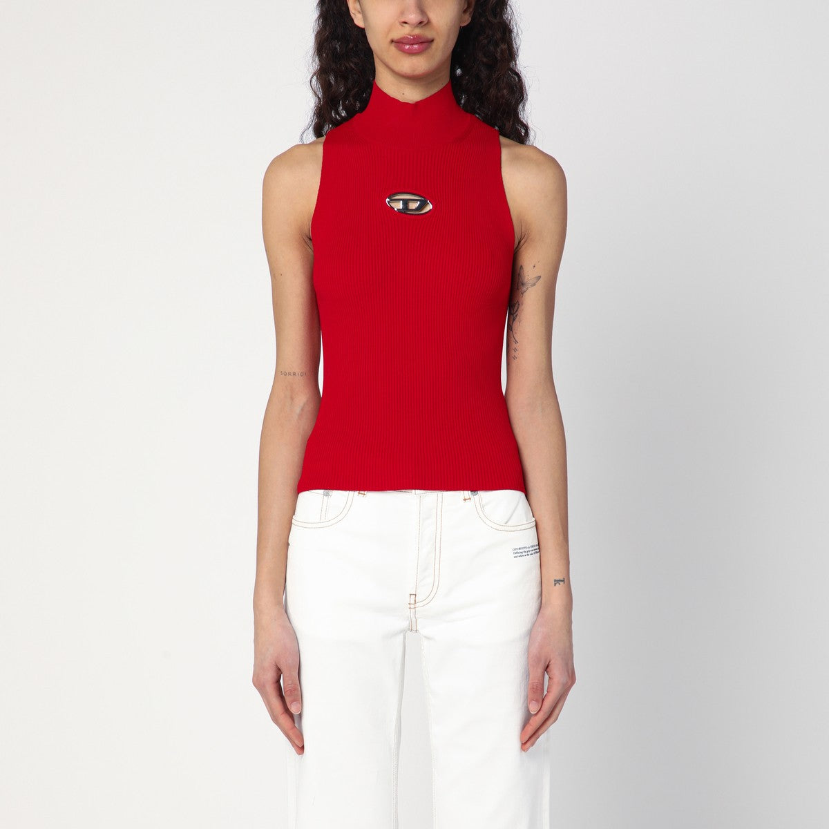 Diesel Red Top cropped M-Onervax