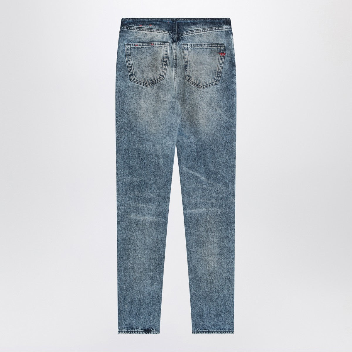 Diesel Bootcut jeans D-Ginna blue washed effect
