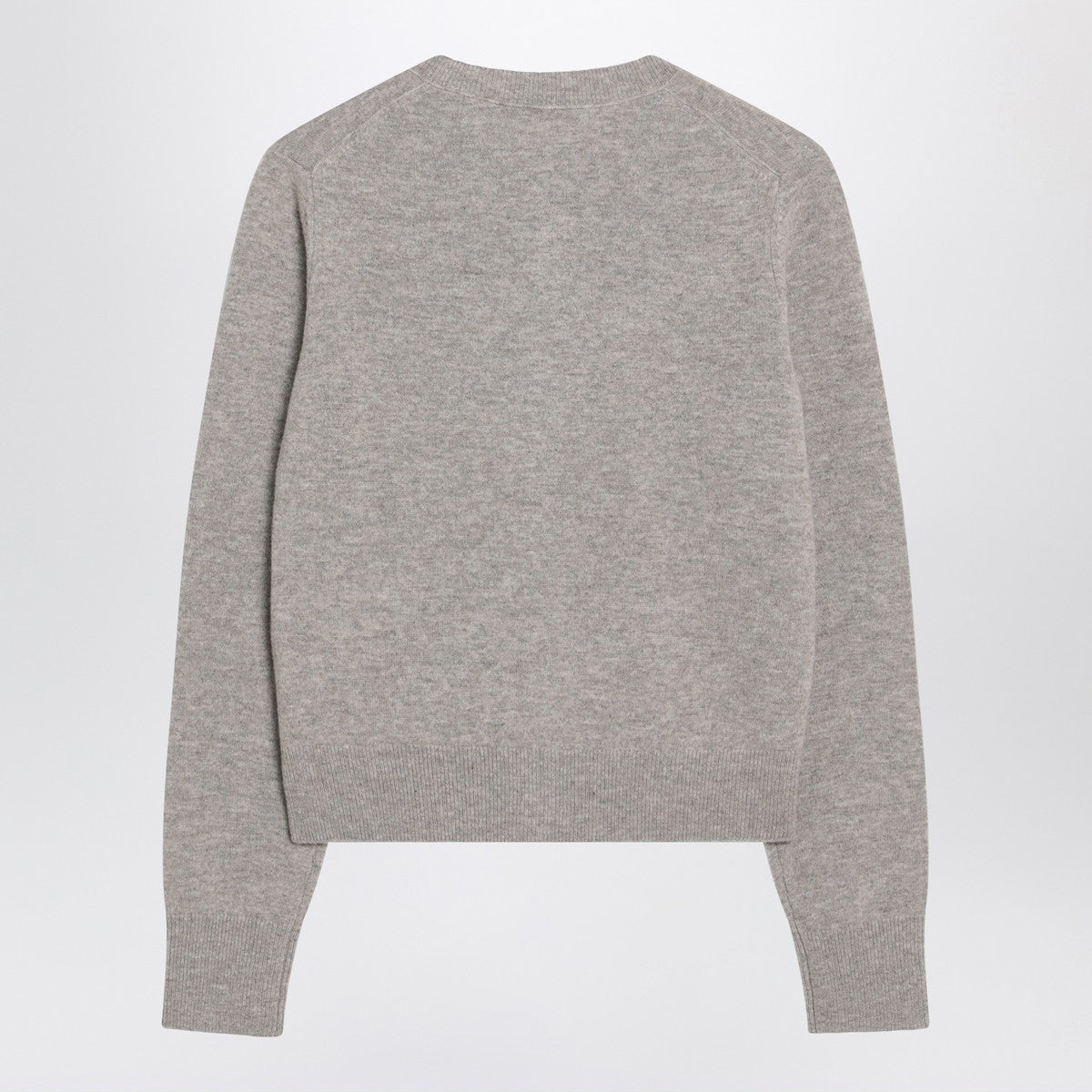 Acne Studios Grey melange yak wool cardigan