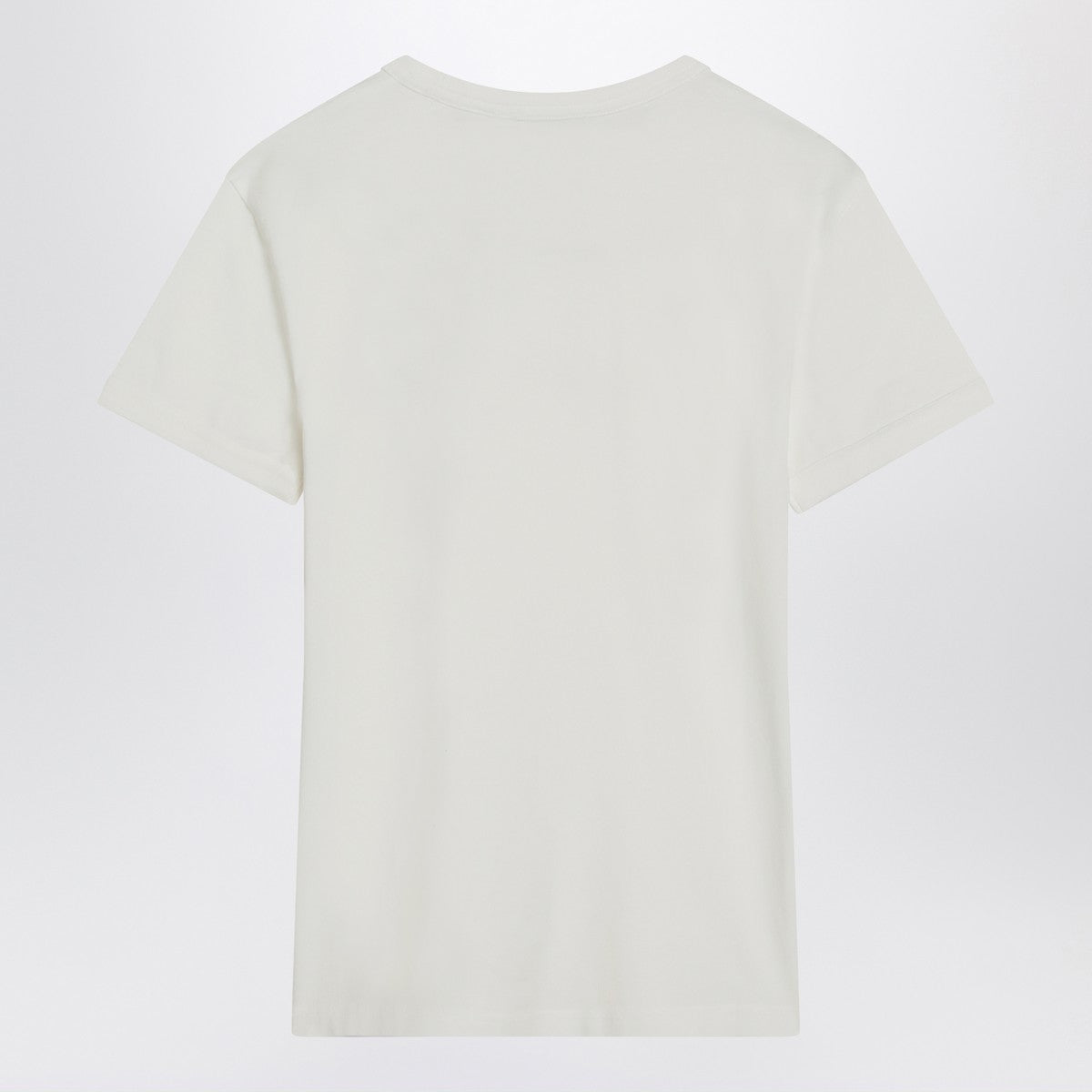 Acne Studios White cotton T-shirt with logo