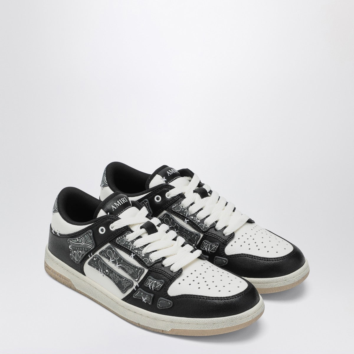 AMIRI Sneaker Bandana Skel Top Low black/white