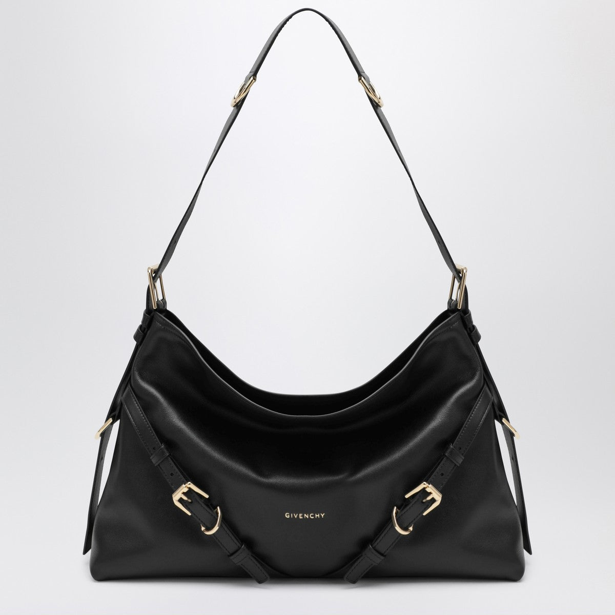 Givenchy Voyou medium black leather bag