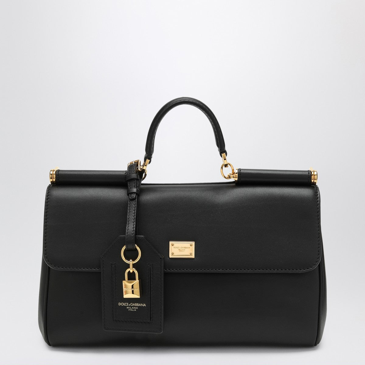 Dolce & Gabbana Dolce&Gabbana Handbag My Sicily in black leather