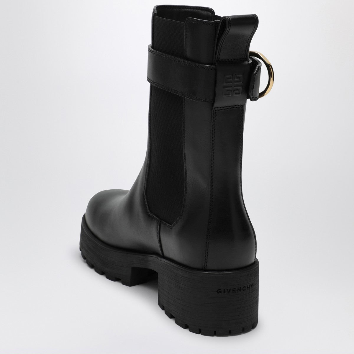 Givenchy Voyou black leather ankle Chelsea boot