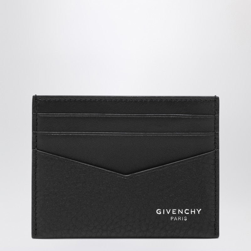 Givenchy Black smooth leather card holder