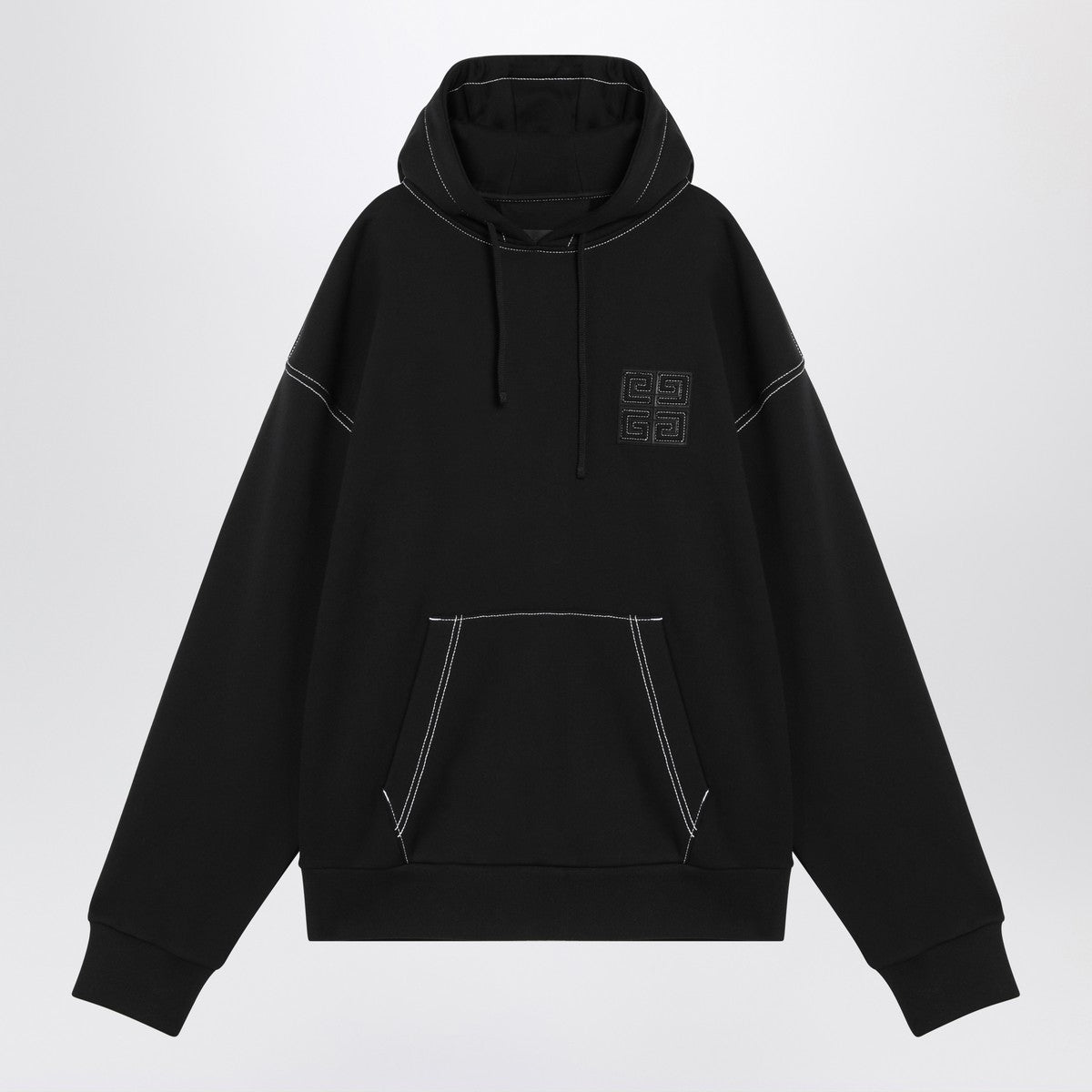 Givenchy 4G black cotton hoodie