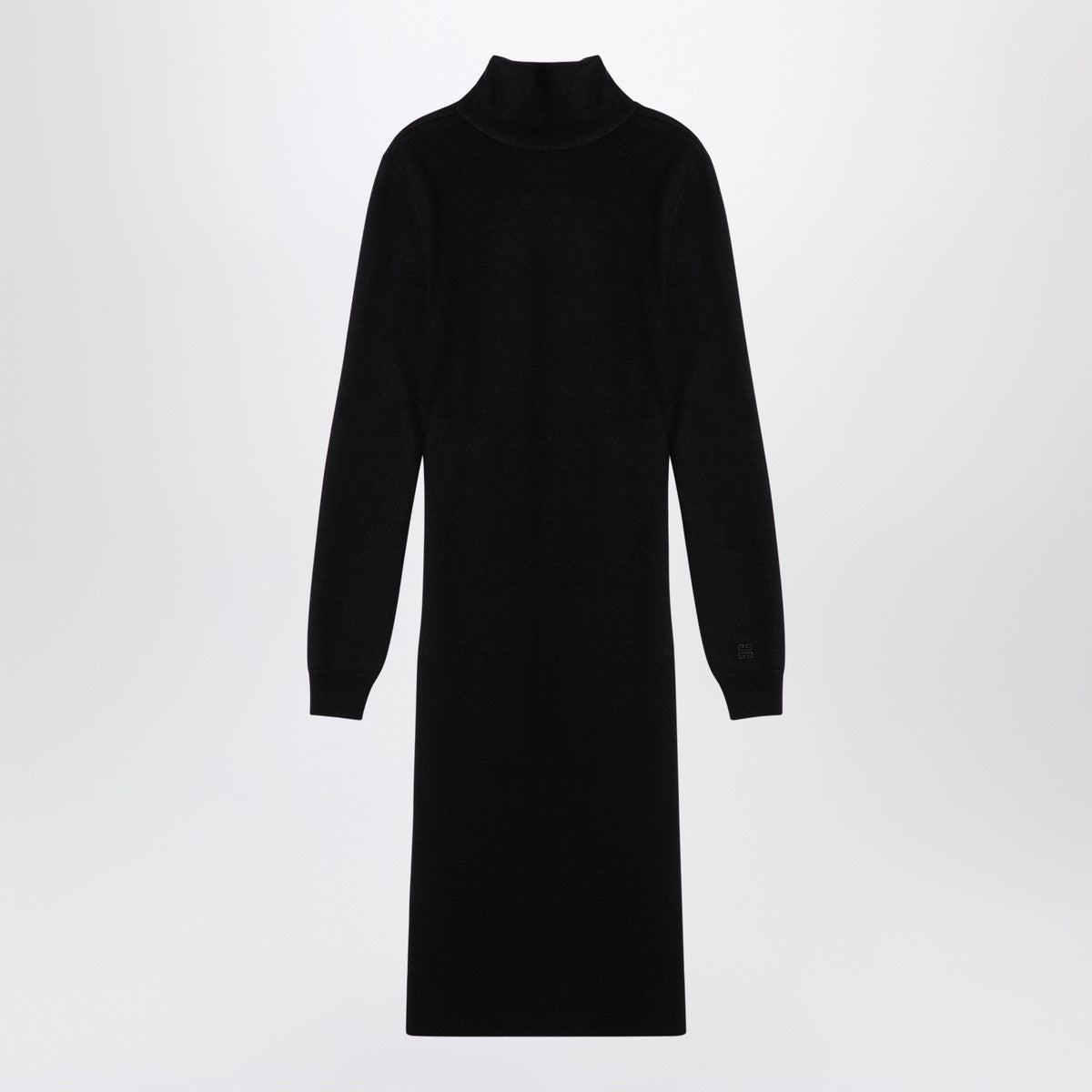 Givenchy Black wool-blend turtleneck dress