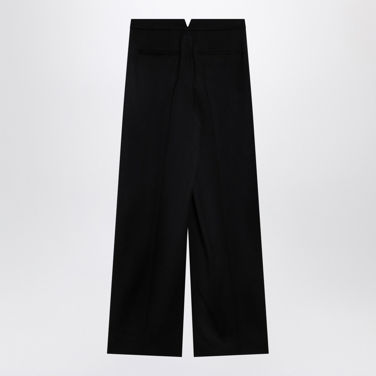 Givenchy Black wool wide trousers
