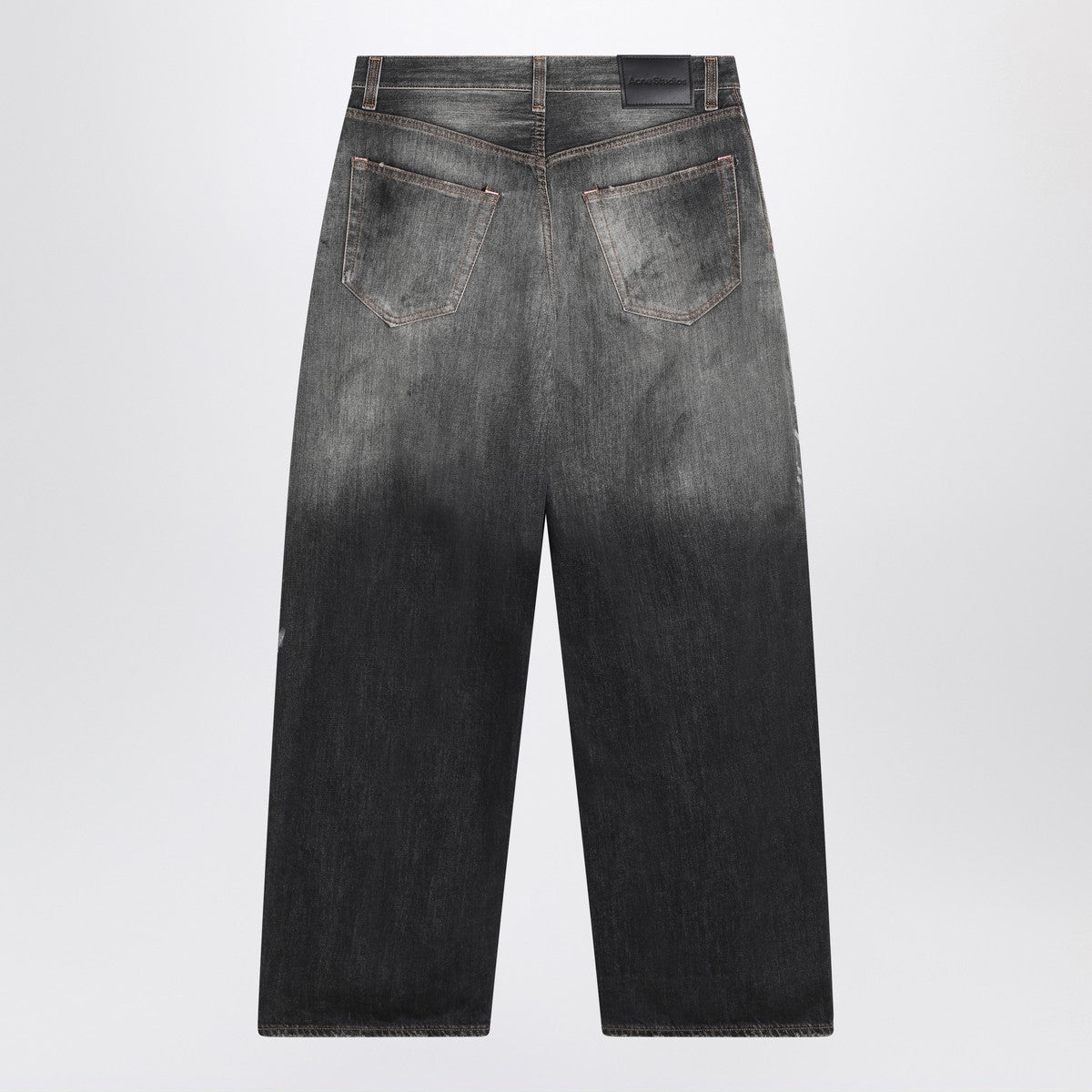Acne Studios Black distressed effect jeans