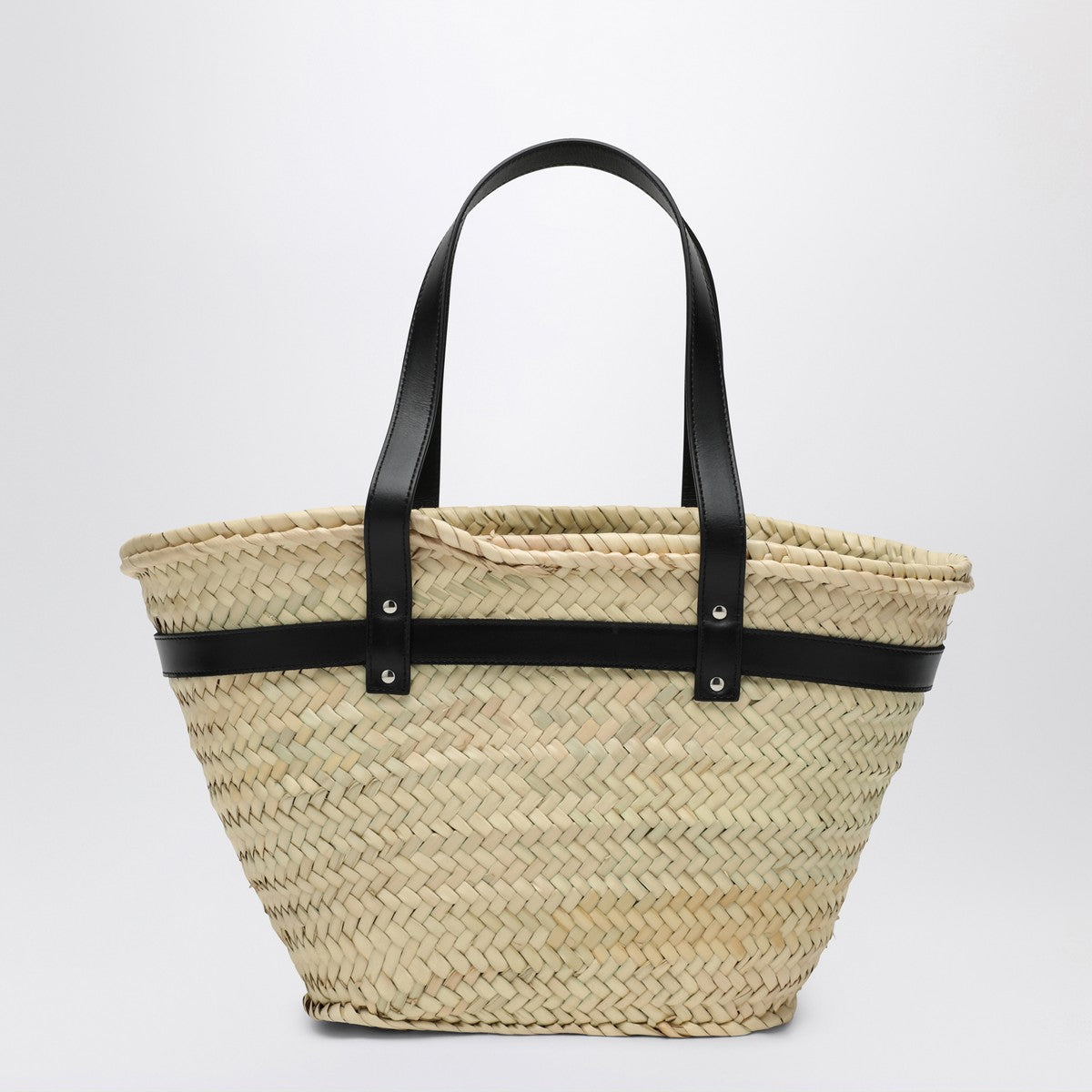 Coperni Palm medium raffia shopping bag
