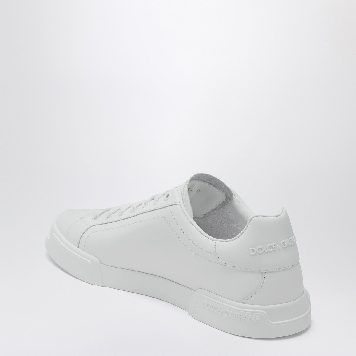 Dolce & Gabbana Dolce&Gabbana White Portofino sneakers in leather