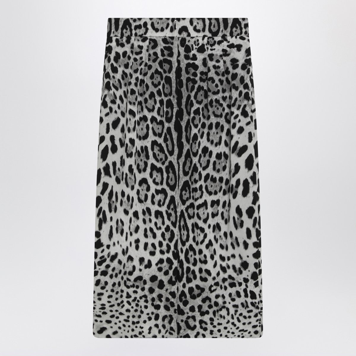 Dolce & Gabbana Dolce&Gabbana Leopard print silk pencil skirt