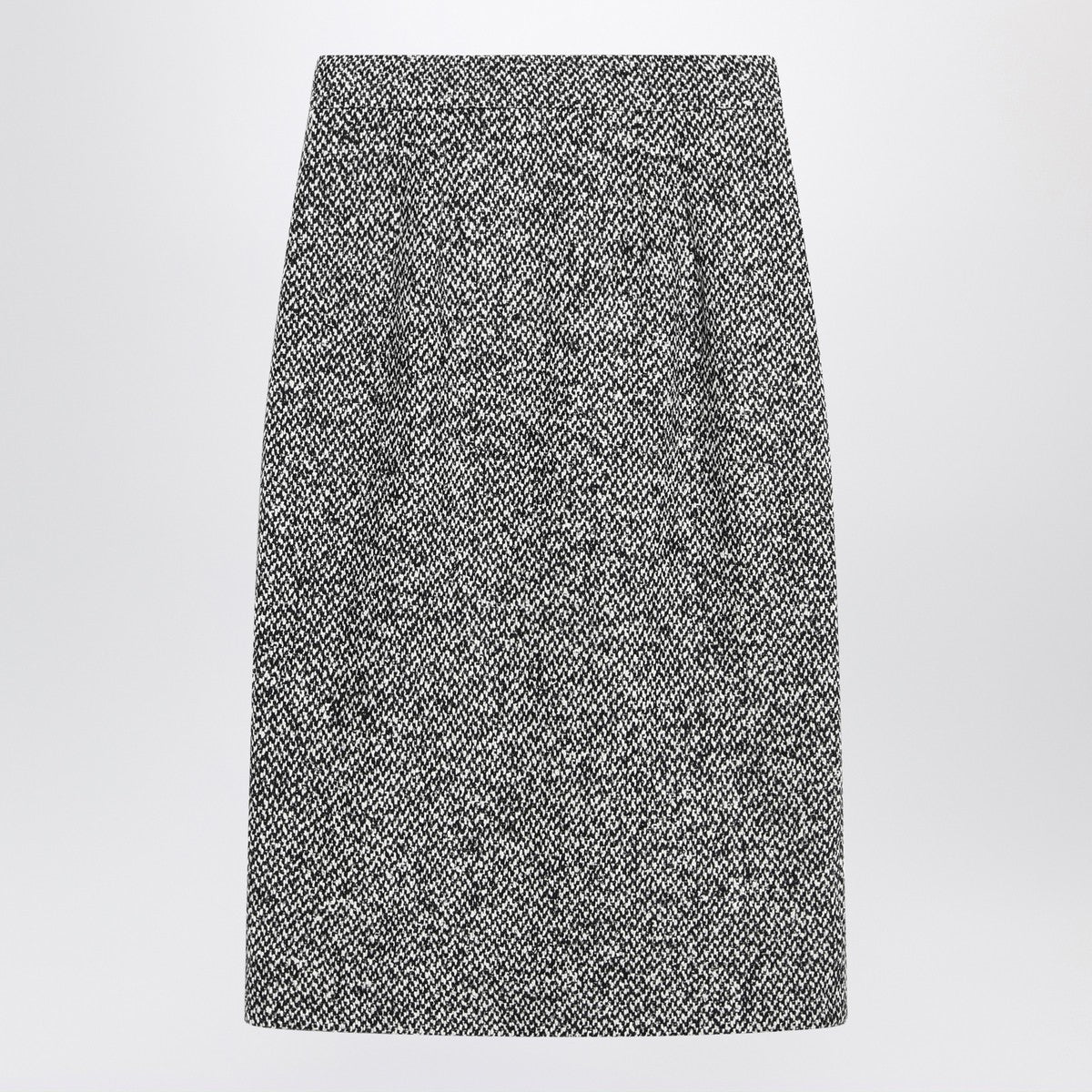 Dolce & Gabbana Dolce&Gabbana Pencil skirt in speckled wool blend