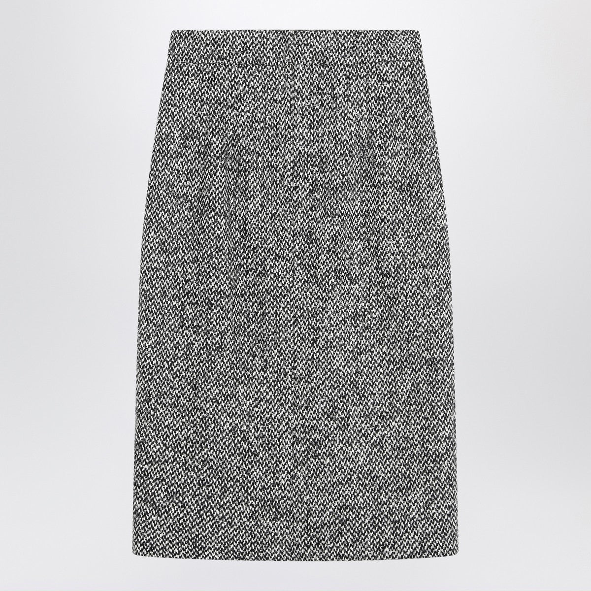 Dolce & Gabbana Dolce&Gabbana Pencil skirt in speckled wool blend