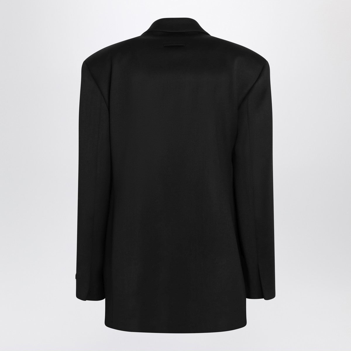 Fear of God Black double-breasted jacket in virgin wool
