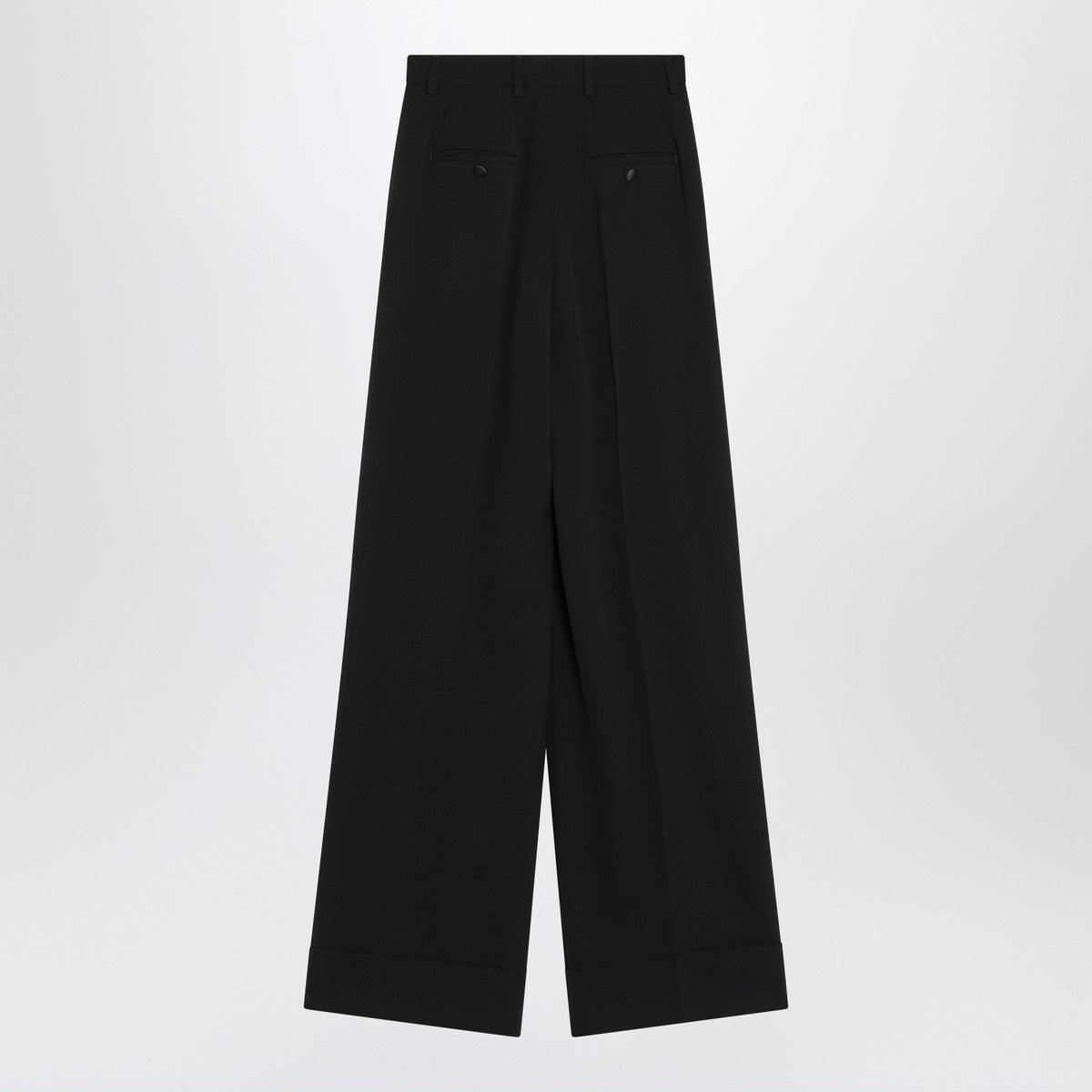 Dolce & Gabbana Dolce&Gabbana Black wool-blend trousers