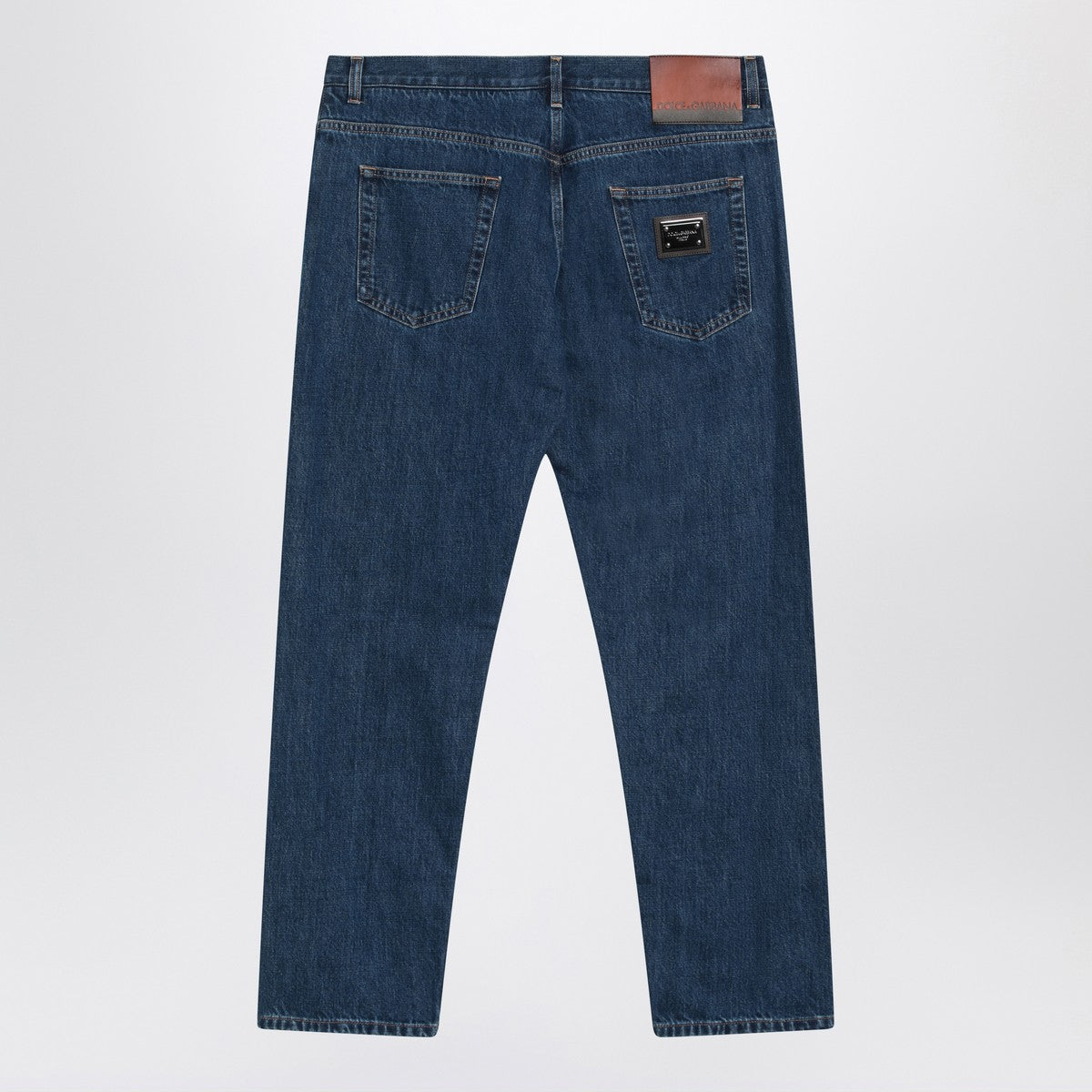 Dolce & Gabbana Dolce&Gabbana Blue denim jeans with logo tag