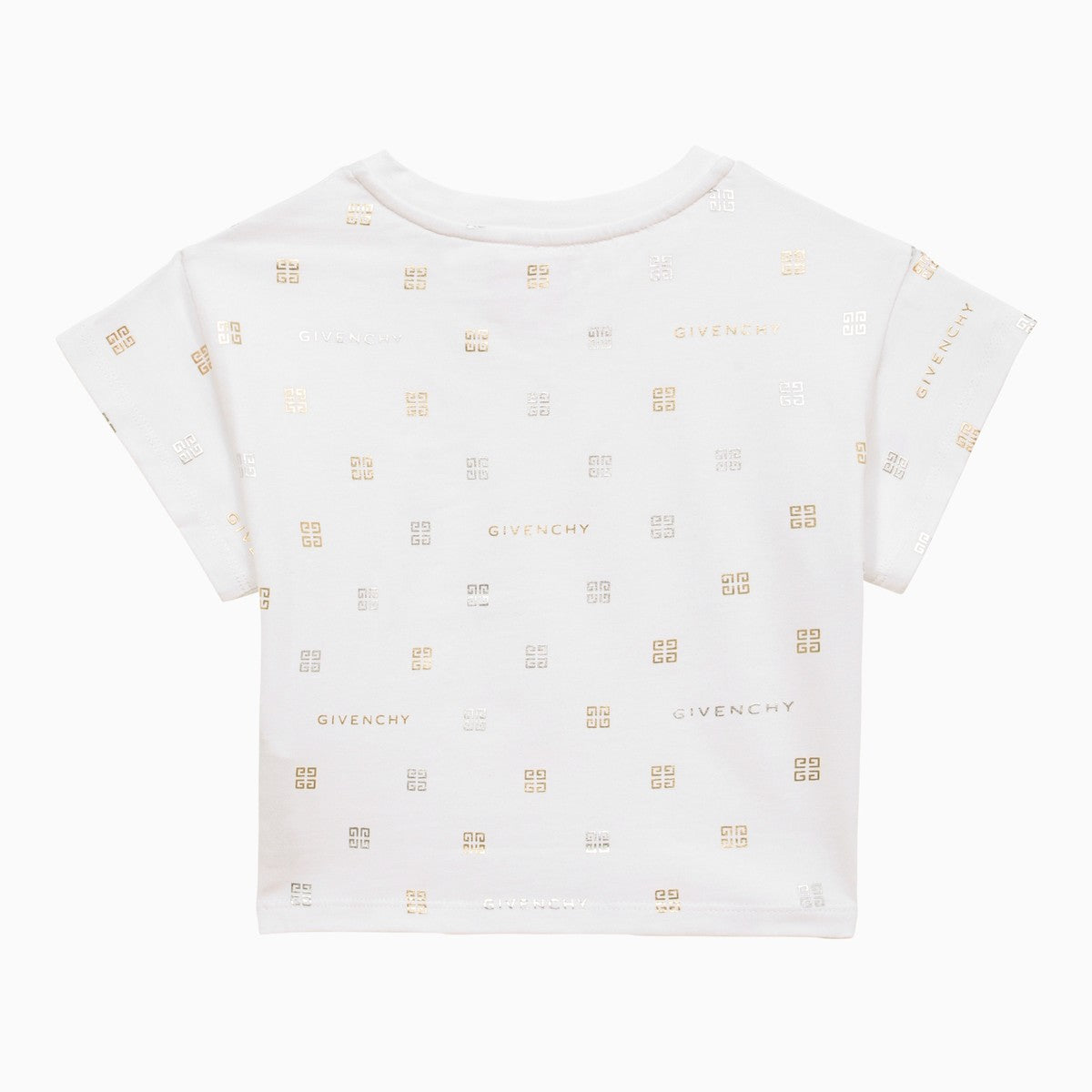 Givenchy White cotton T-shirt with logo