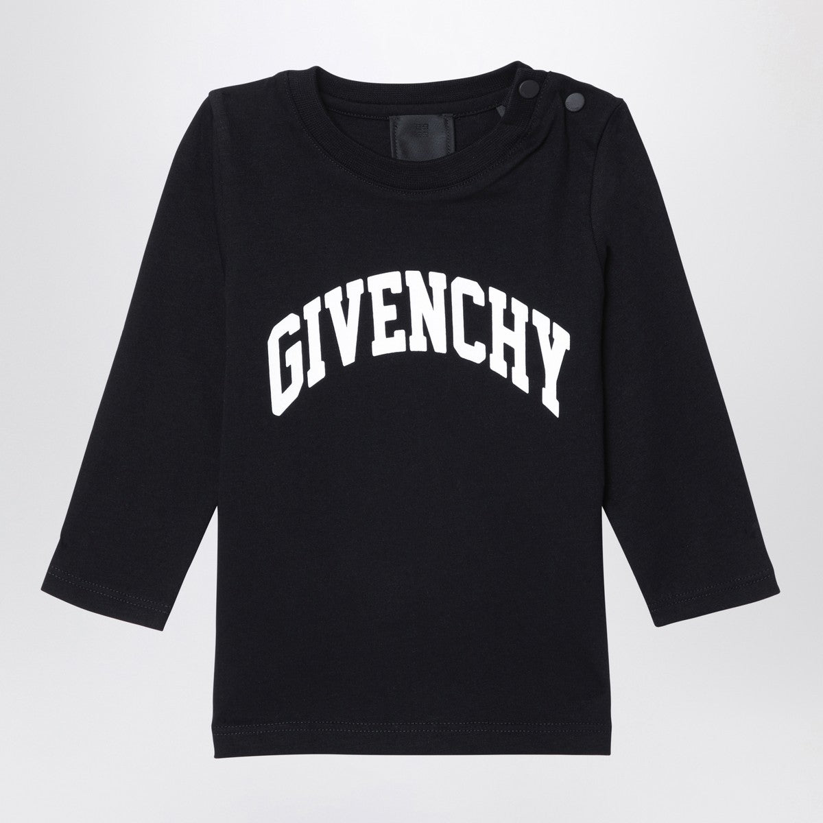 Givenchy Black cotton jersey with logo