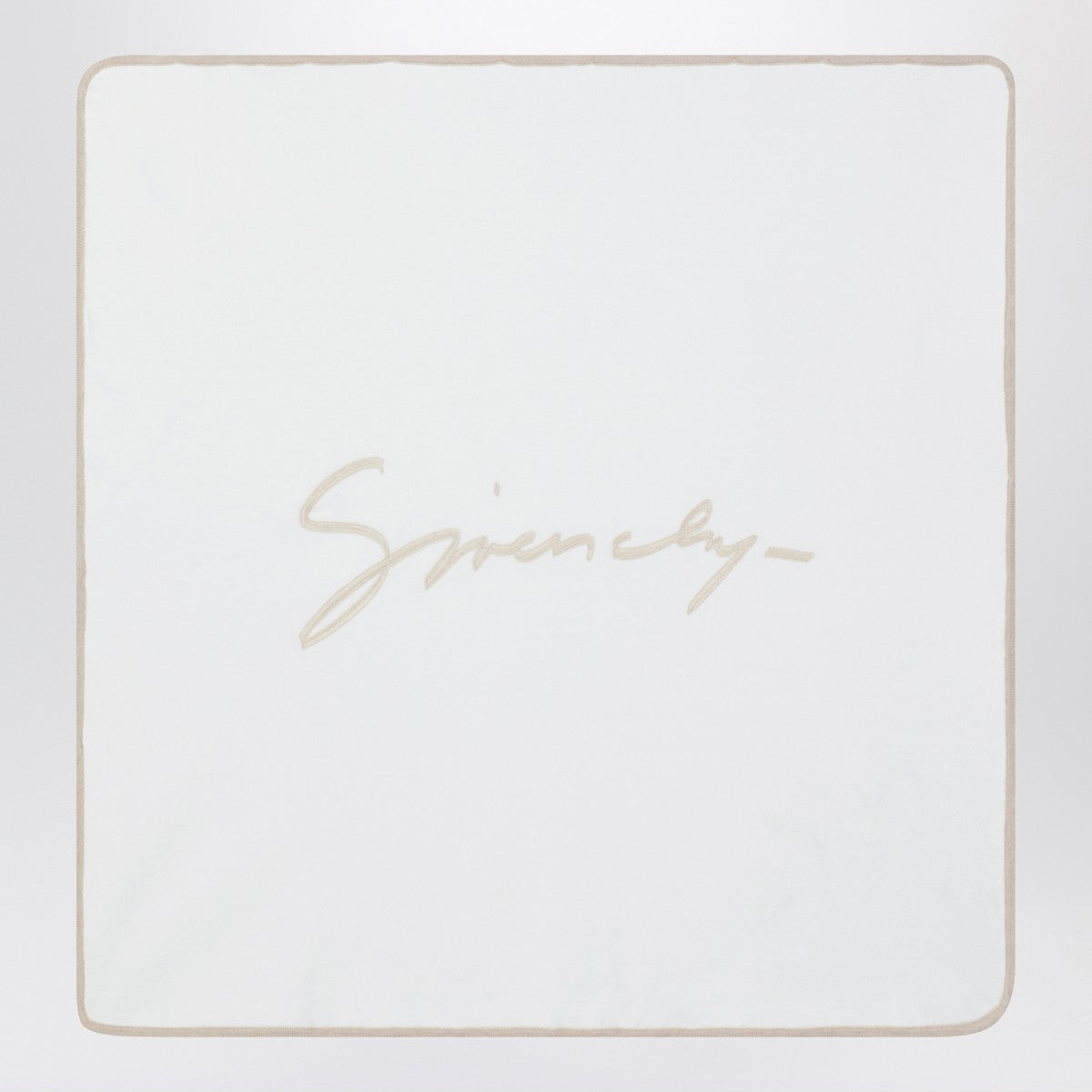 Givenchy Two-tone blanket with logo