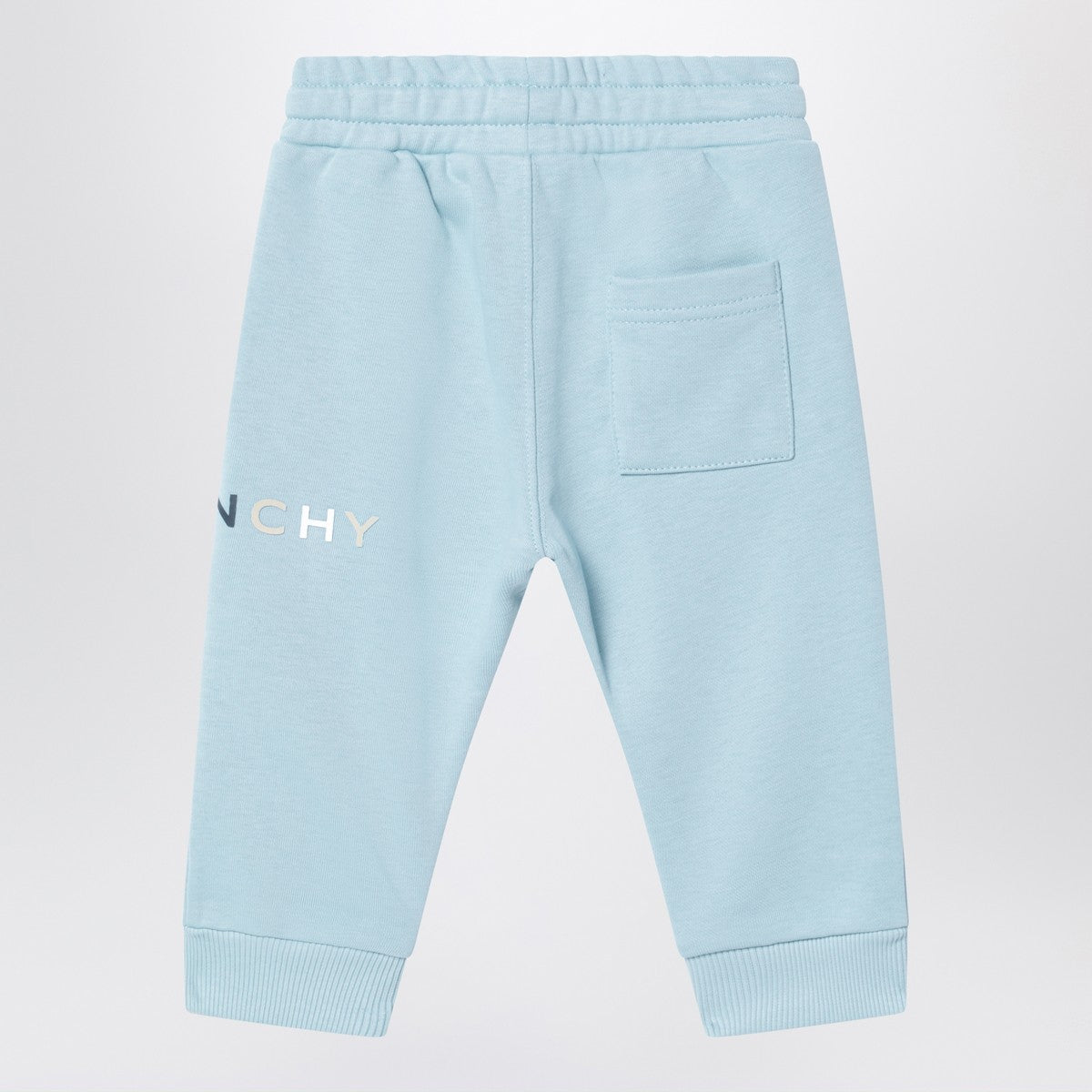 Givenchy Light blue sweatpants with logo