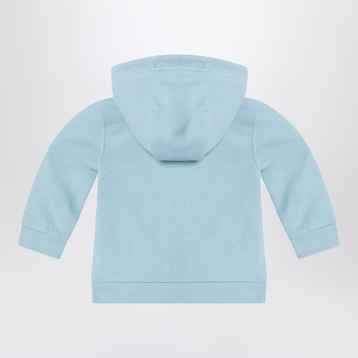 Givenchy Light blue zip hoodie with logo