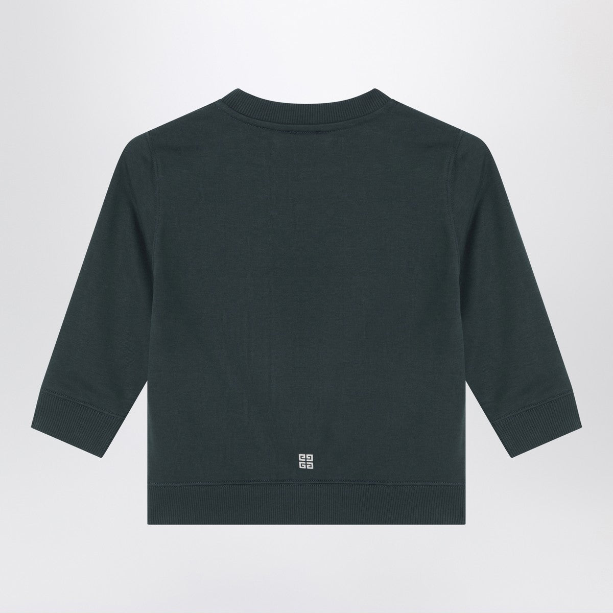 Givenchy Dark green sweatshirt with logo
