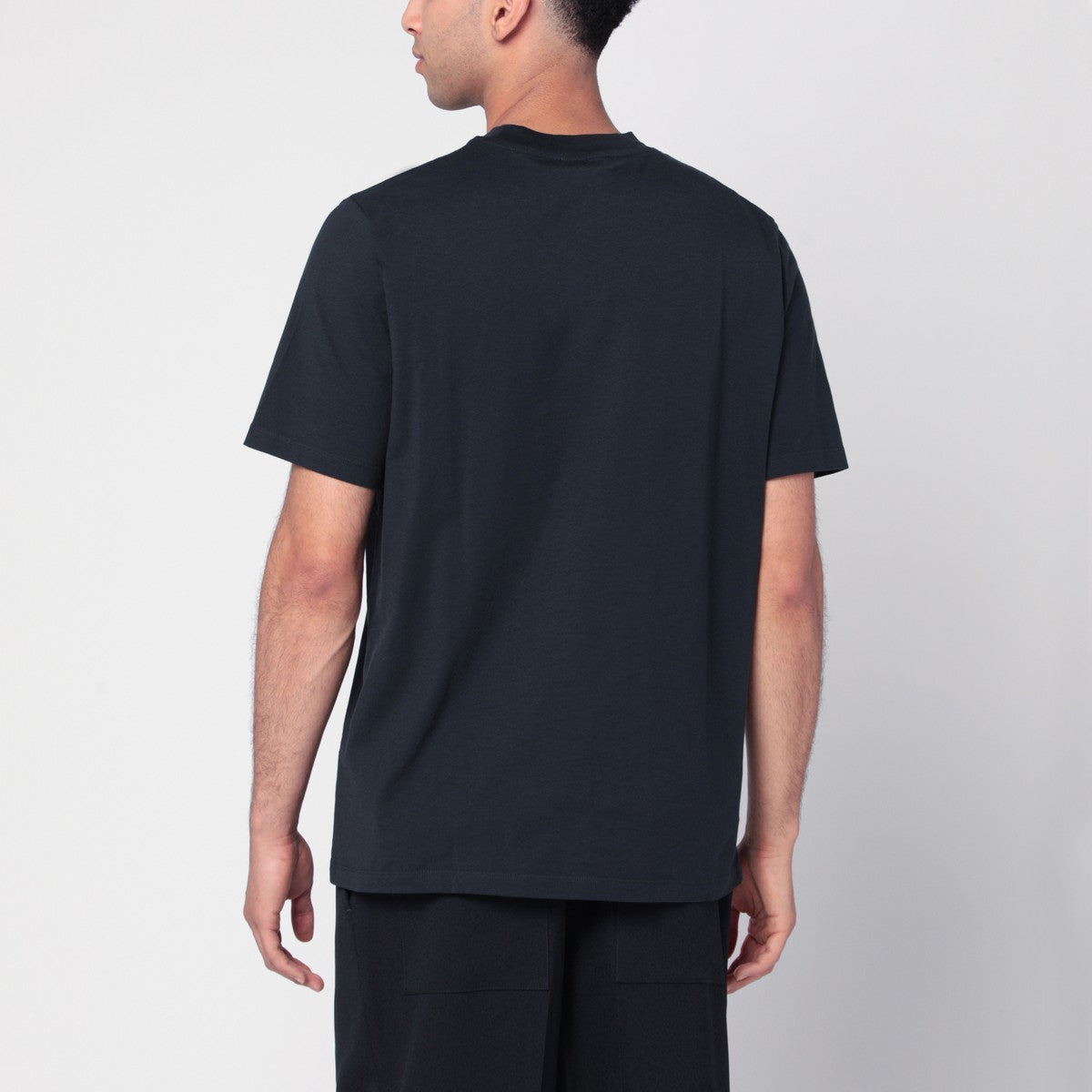 Jil Sander Dark blue cotton T-shirt