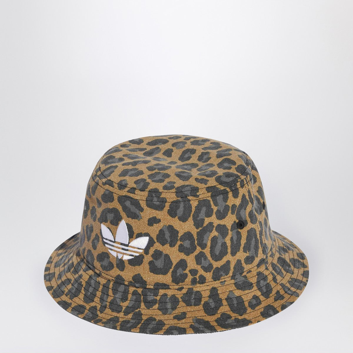adidas Originals Leopard-print bucket hat brown