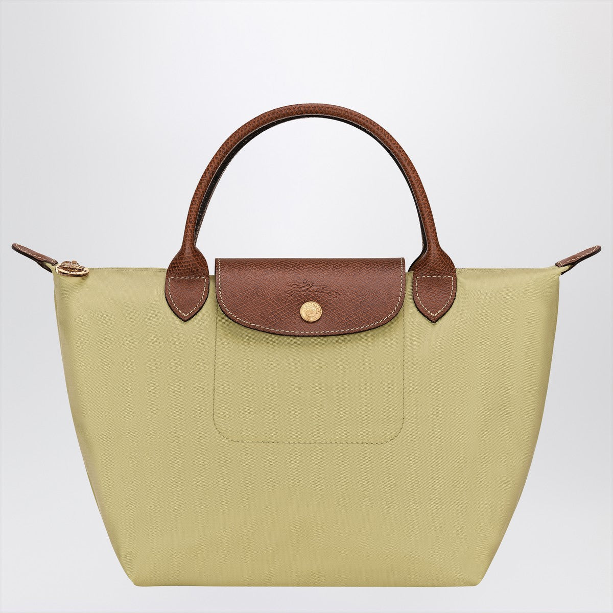 Longchamp Pistacchio-coloured Le Pliage Original S bag