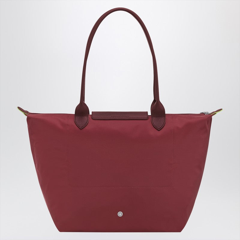 Longchamp Pomegranate-coloured L Le Pliage Green bag