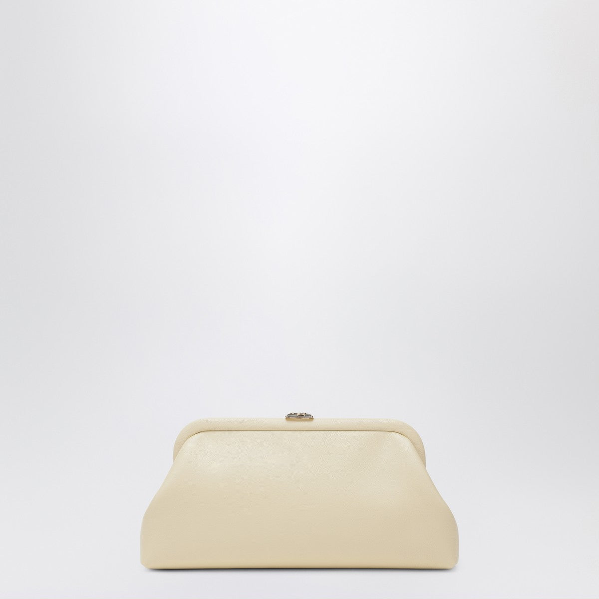 Jimmy Choo Skylar clutch in butter-colored leather