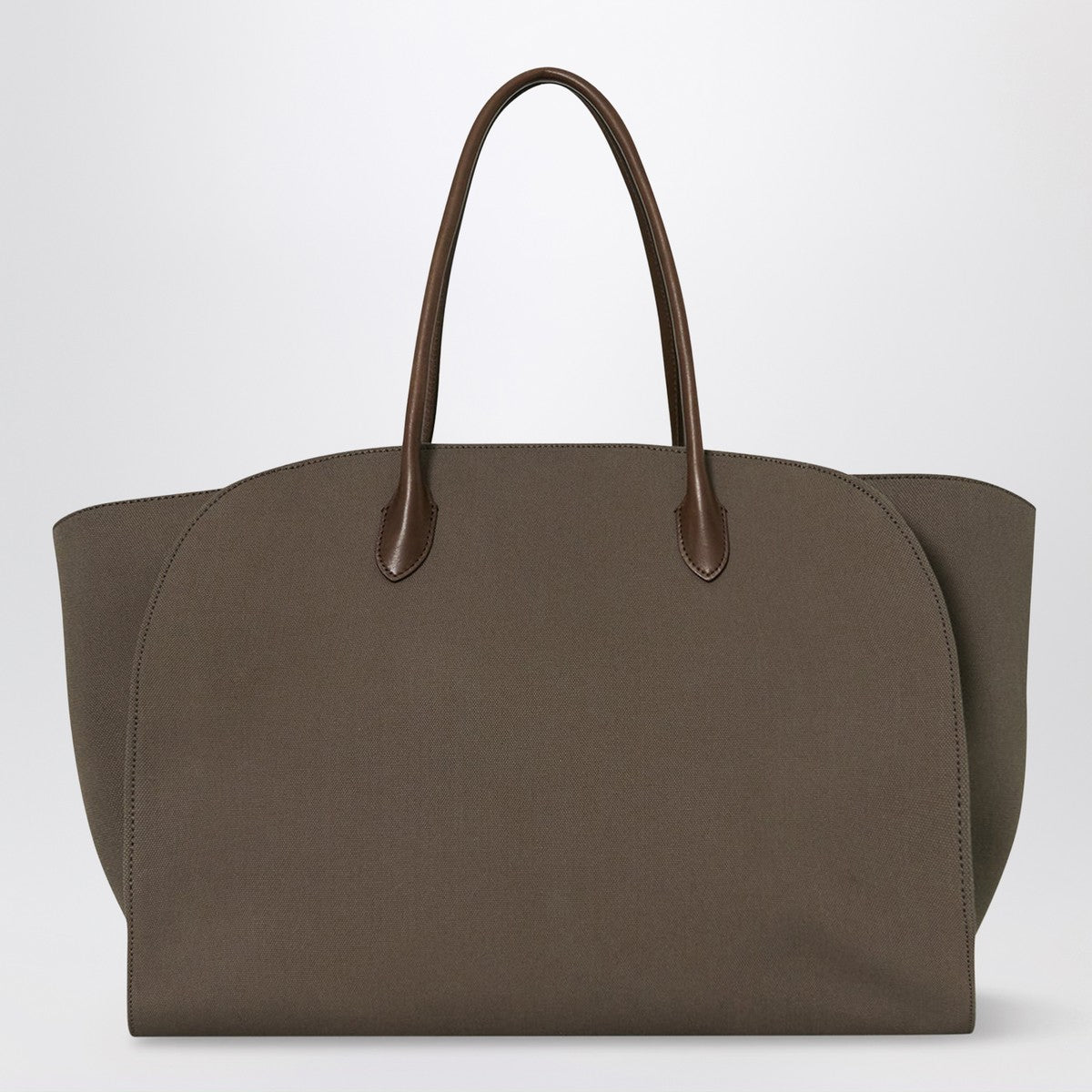 The Row Marlo bag 17 in dove color cotton