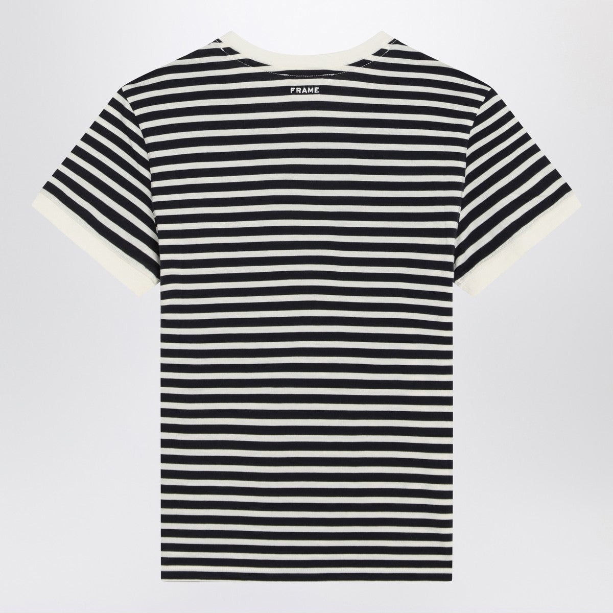 Frame Striped cotton T-shirt